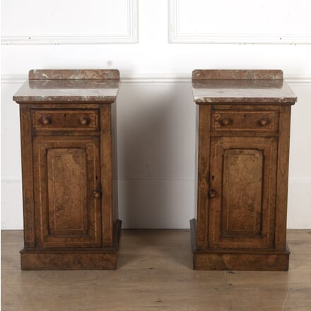 Pair of 19th Century French Bedside Cabinets BD8118028