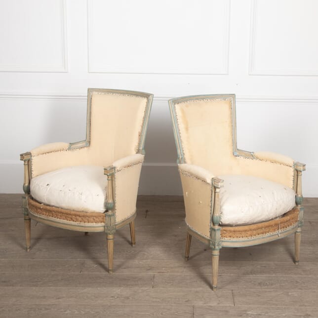 Pair of 19th Century French Directoire Style Armchairs CH4529632