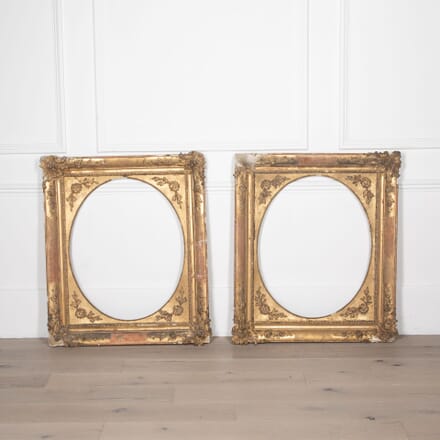 Pair of 19th Century French Giltwood Frames WD7231486
