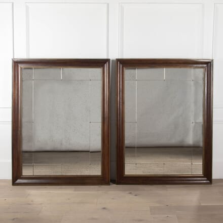 Pair of 19th Century Italian Frames with Later Sectional Mirror MI9232786