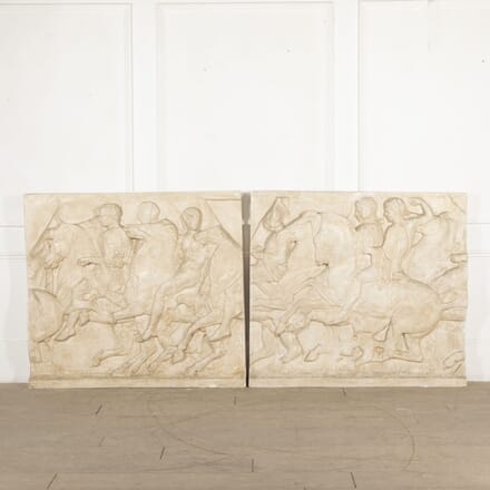 Pair of 19th Century Italian Plaster Panels WD4028345
