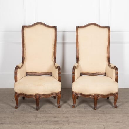 Pair of 19th Century Louis XV Revival Style Armchairs CH1529972