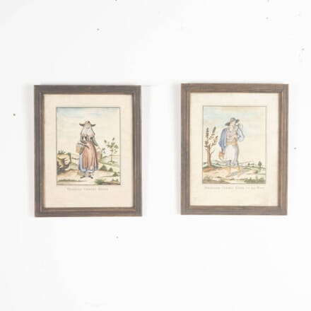 Pair of 19th Century Minorcan Watercolour Paintings WD0231984