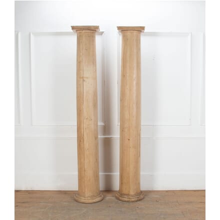 Pair of 19th Century Pine Columns DA8234483