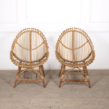 Pair of 20th Century Chairs by Bonacina CH3024899