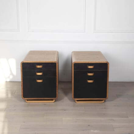 Pair of 20th Century Drawer and File Pedestals CA0431957