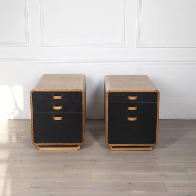 Pair of 20th Century Drawer and File Pedestals CA0431957