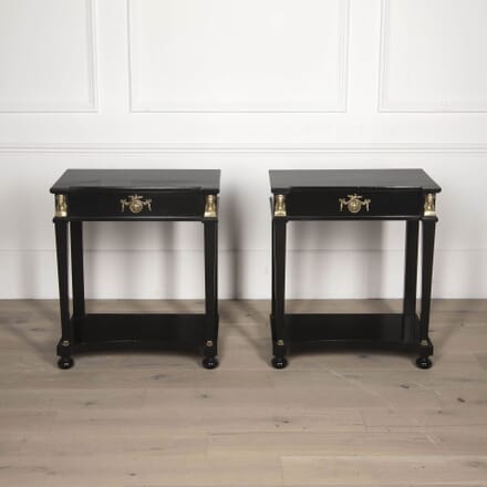Pair of 20th Century Empire Style Tables CO5232151