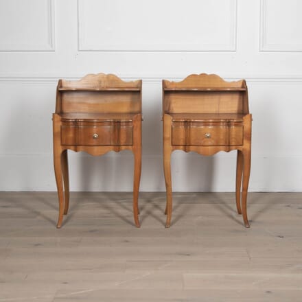 Pair of 20th Century French Nightstands in Cherrywood BD5232809
