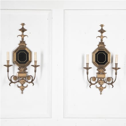 Pair of 20th Century French Regency Style Wall Lights LW4028655