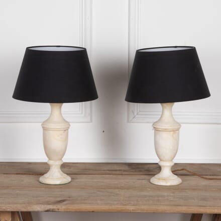 Pair of 20th Century Italian Marble Table Lamps LT3627295