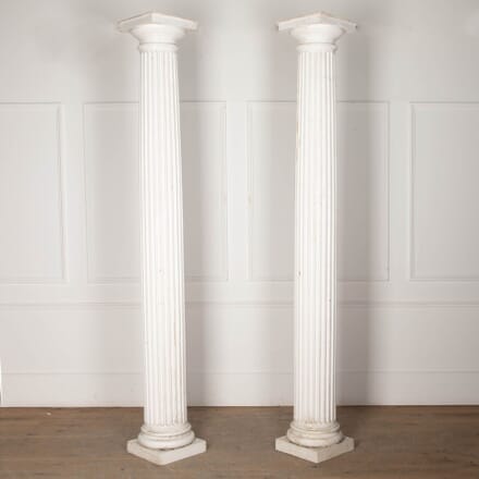 Pair of 20th Century Large Doric Columns OF8030840