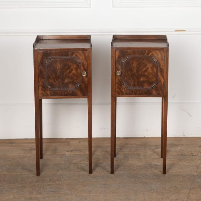 Pair of 20th Century Mahogany Bedside Cabinets BD8030745
