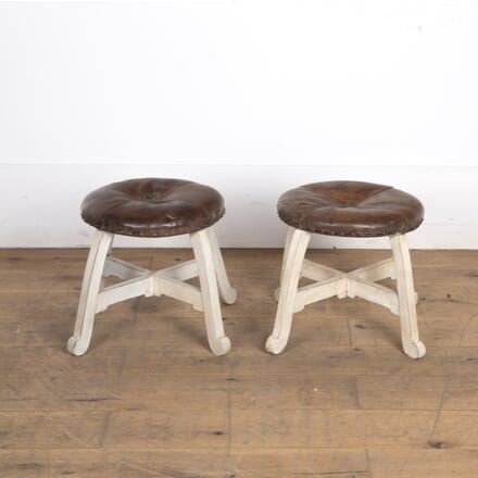 Pair of 20th Century Painted Stools ST3622767