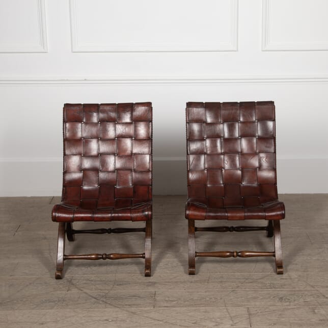 Pair of 20th Century Spanish Chairs CH3829177