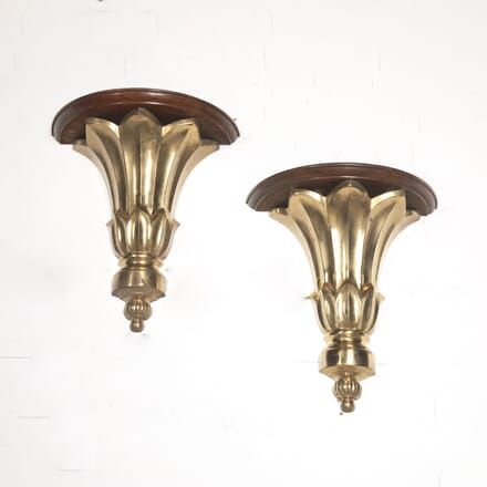 Pair of French 20th Century Wall Shelves OF8016712