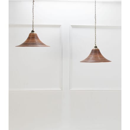 Pair of Bamboo Pendant Lights LC4634259
