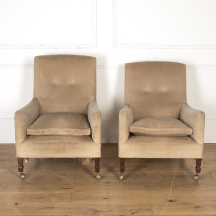 Pair of English Bedroom Chairs CH2718196