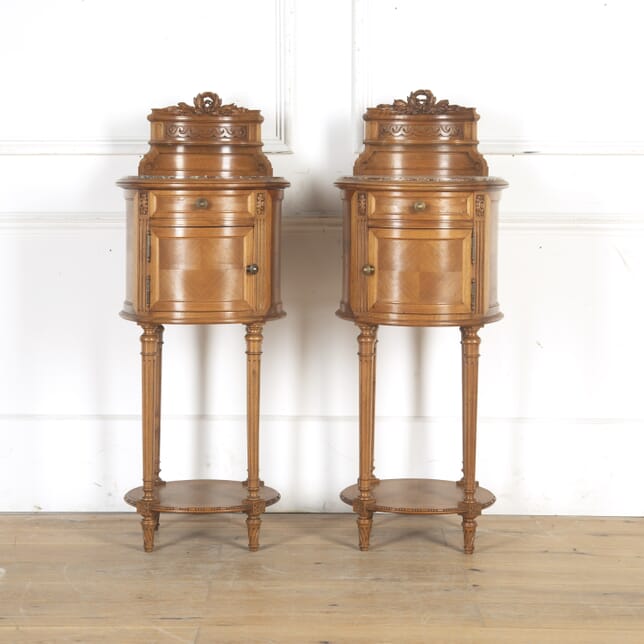 Pair of French 19th Century Bedside Cabinets BD8514936