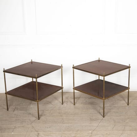Pair of 20th Century Brass End Tables TC3523085