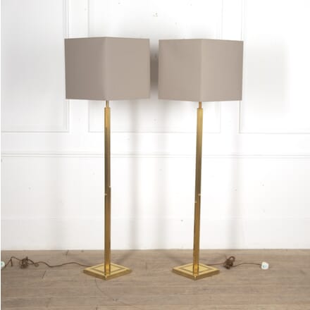 Pair of Brass Floor Lamps LF3020315