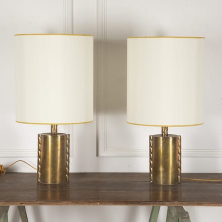 Pair of Brass Lamps LT3013518