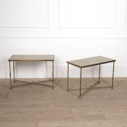 Pair of 20th Century French Brass Side Tables CO3021778