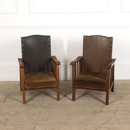 Pair of Early 20th Century Children's Armchairs CH5021408