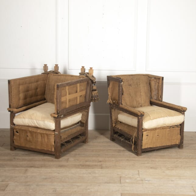 Pair of Classic Knole Armchairs CH0516060