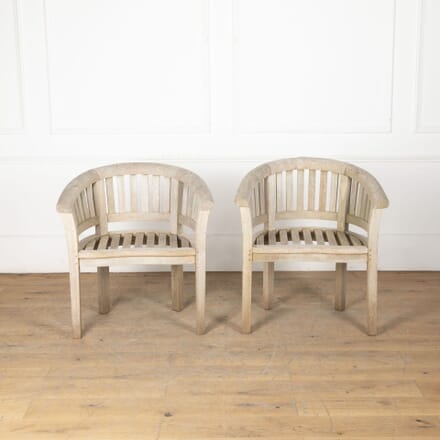 Pair of Contemporary Garden Chairs GA2033578