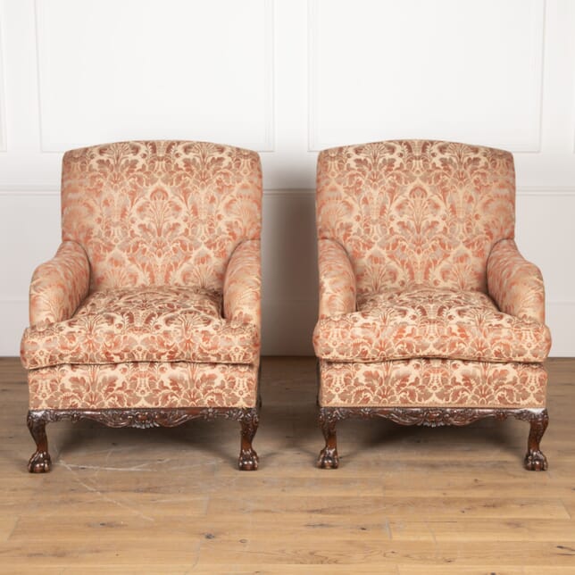 Pair of Contemporary Howard Style Armchairs CH2726714