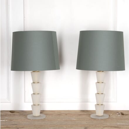 Pair of 21st Century Contemporary Modern Murano Lamps LT4626382