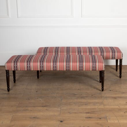 Pair of Contemporary Upholstered Benches SB1827013