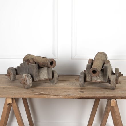 Pair of 19th Century Country House Cannons DA8026211
