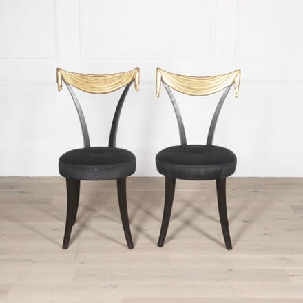 Pair of Dorothy Draper Grosfeld House Side Chairs CH4133149