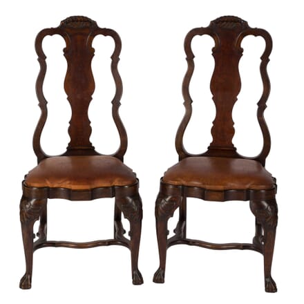 Pair Of Dutch Hall Chairs CH1559008