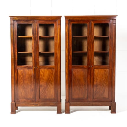 Pair of Early 19th Century French Mahogany Cabinets CU0627095