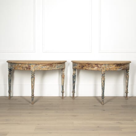 Pair of Early 19th Century Swedish Console Tables CO2831962