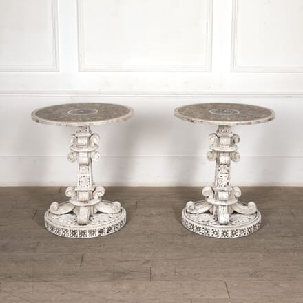 Pair of Early 20th Century Decorative Side Tables CO8426852