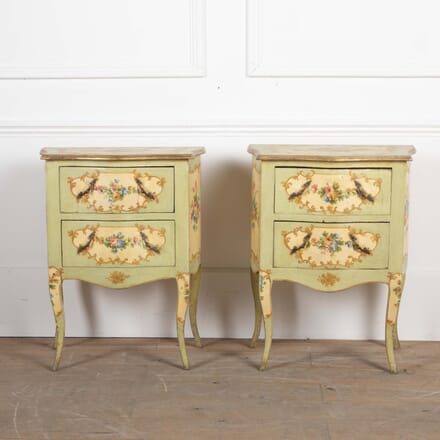 Pair of Early 20th Century Venetian Small Commodes CC3427712