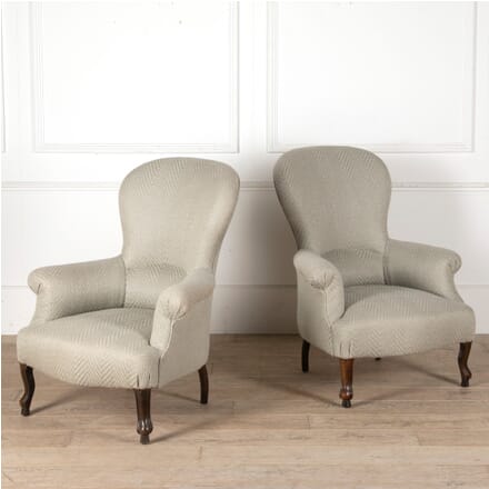 Pair of English Victorian Armchairs CH9911357