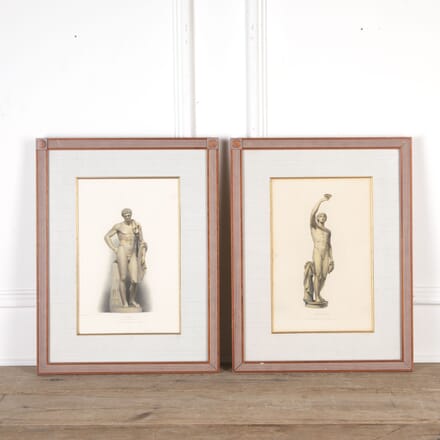 Pair of 19th Century Framed Lithographs WD8722183