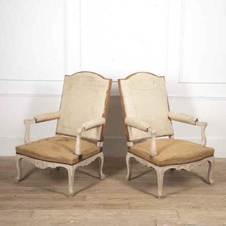 Pair of French 19th Century Armchairs CH2818283