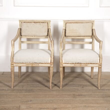 Pair of French 19th Century Armchairs CH2518223