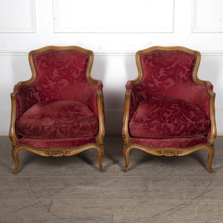 Pair of 20th Century French Armchairs CH5225383