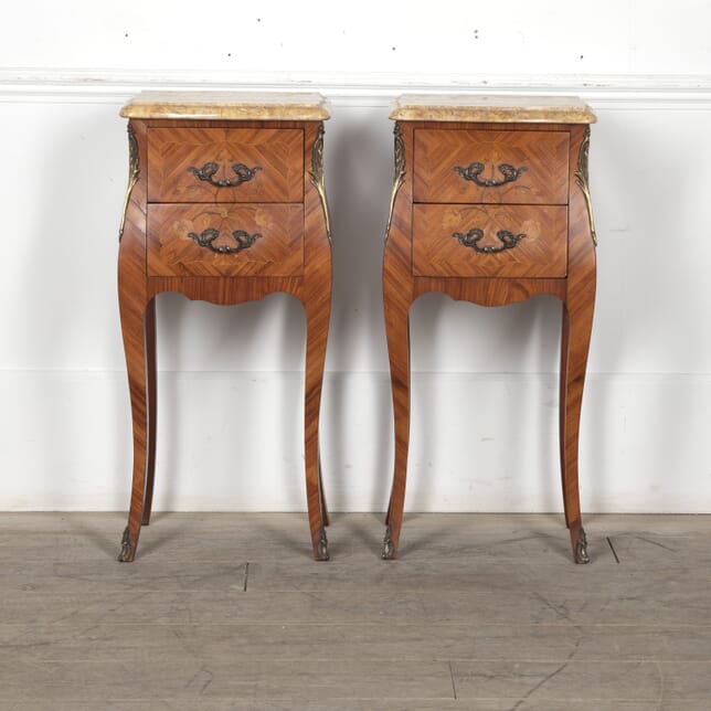 Pair of 20th Century French Bedside Nightstands BD3523189