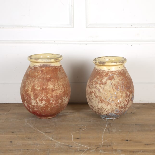 Pair of Early 20th Century French Biot Jars GA3220094