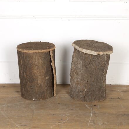 Pair of French 20th Century Cork Beehives DA3220352
