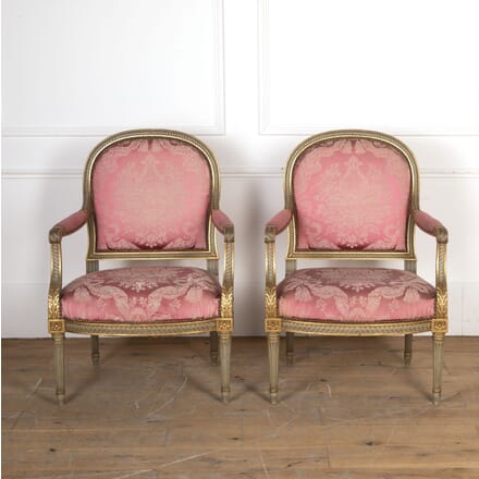 Pair of French 19th Century Fauteuils CH8521919