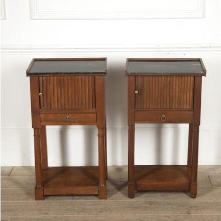 Pair of French Fruitwood Nightstands BD4518746